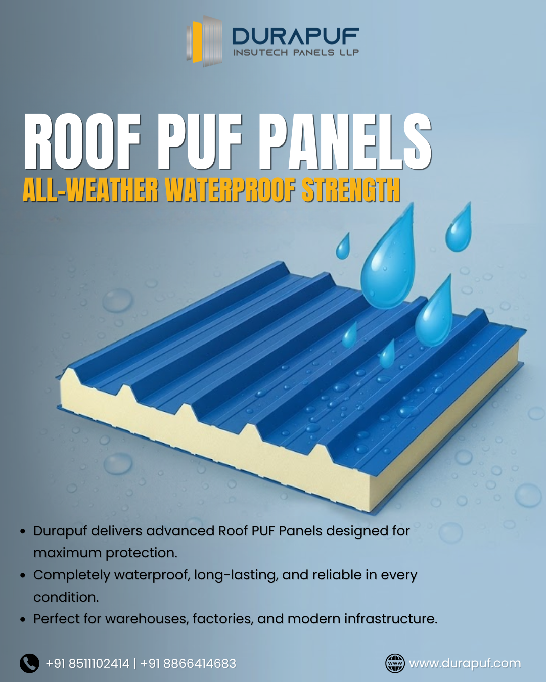 7 The Ultimate Guide to PUF Roof Panels: The Modern Solution for Weather Waterproofing and Structural Strength