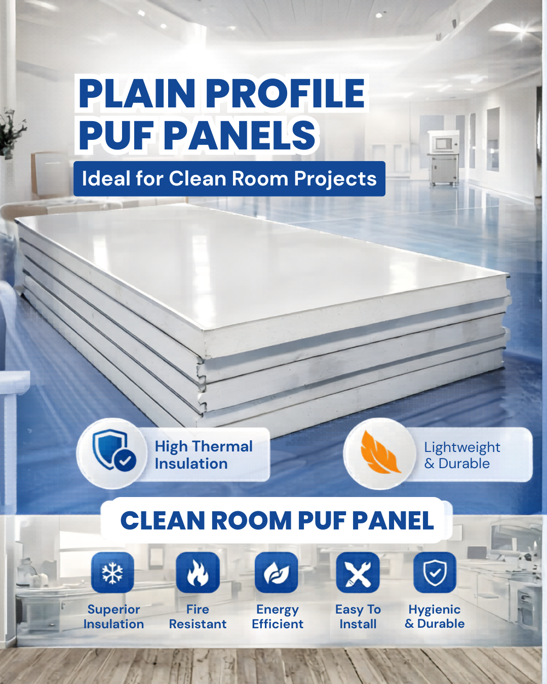 7 Plain Profile PUF Panels: The Ultimate Guide for Clean Room Projects